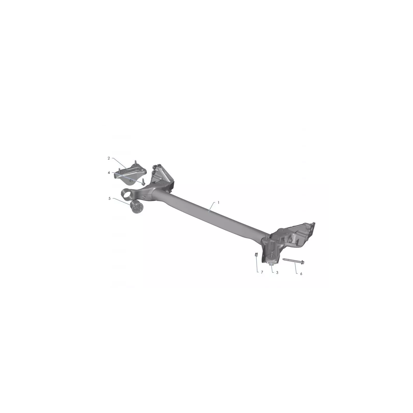 E21 Rear subframe