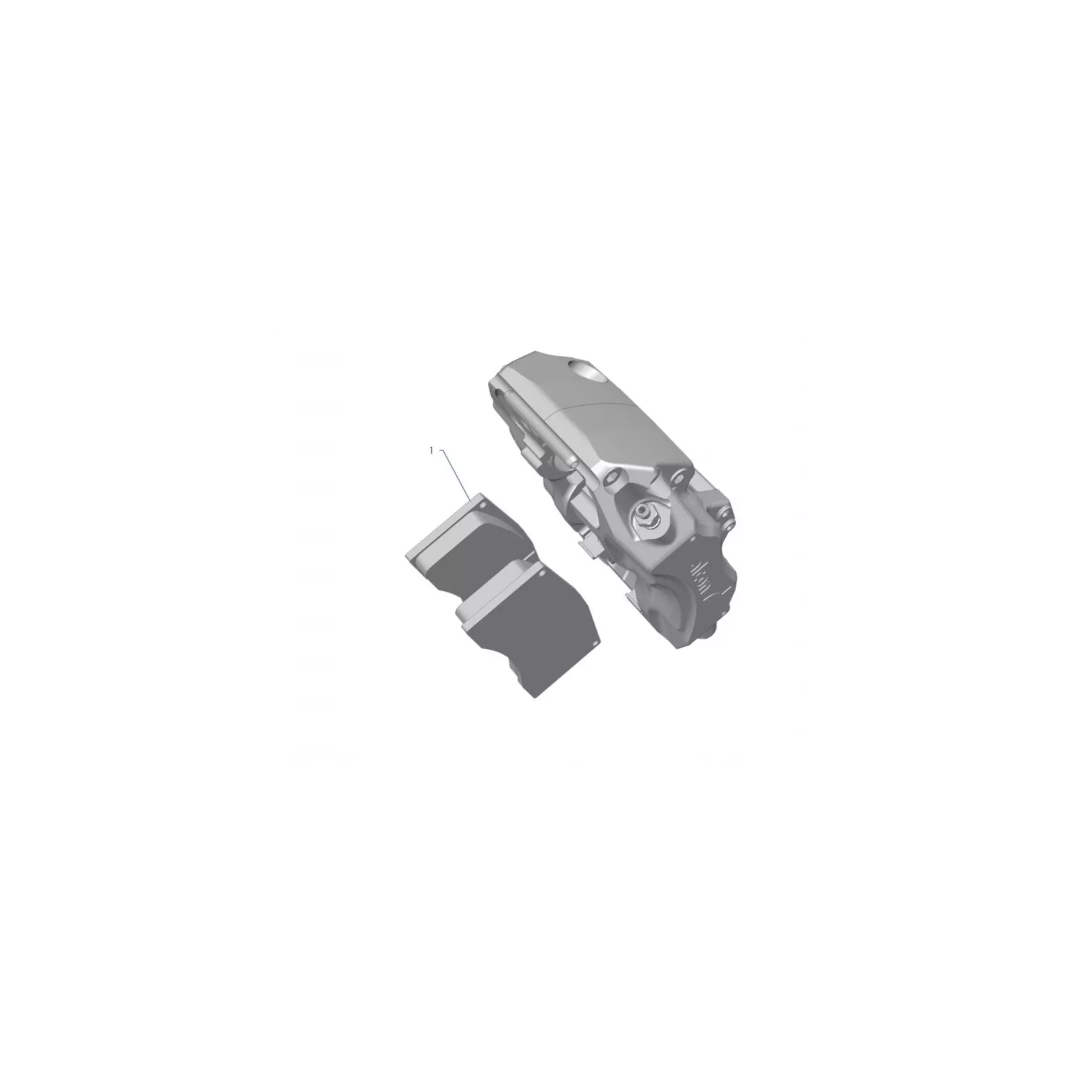 F21 Front brake pads Tarmac