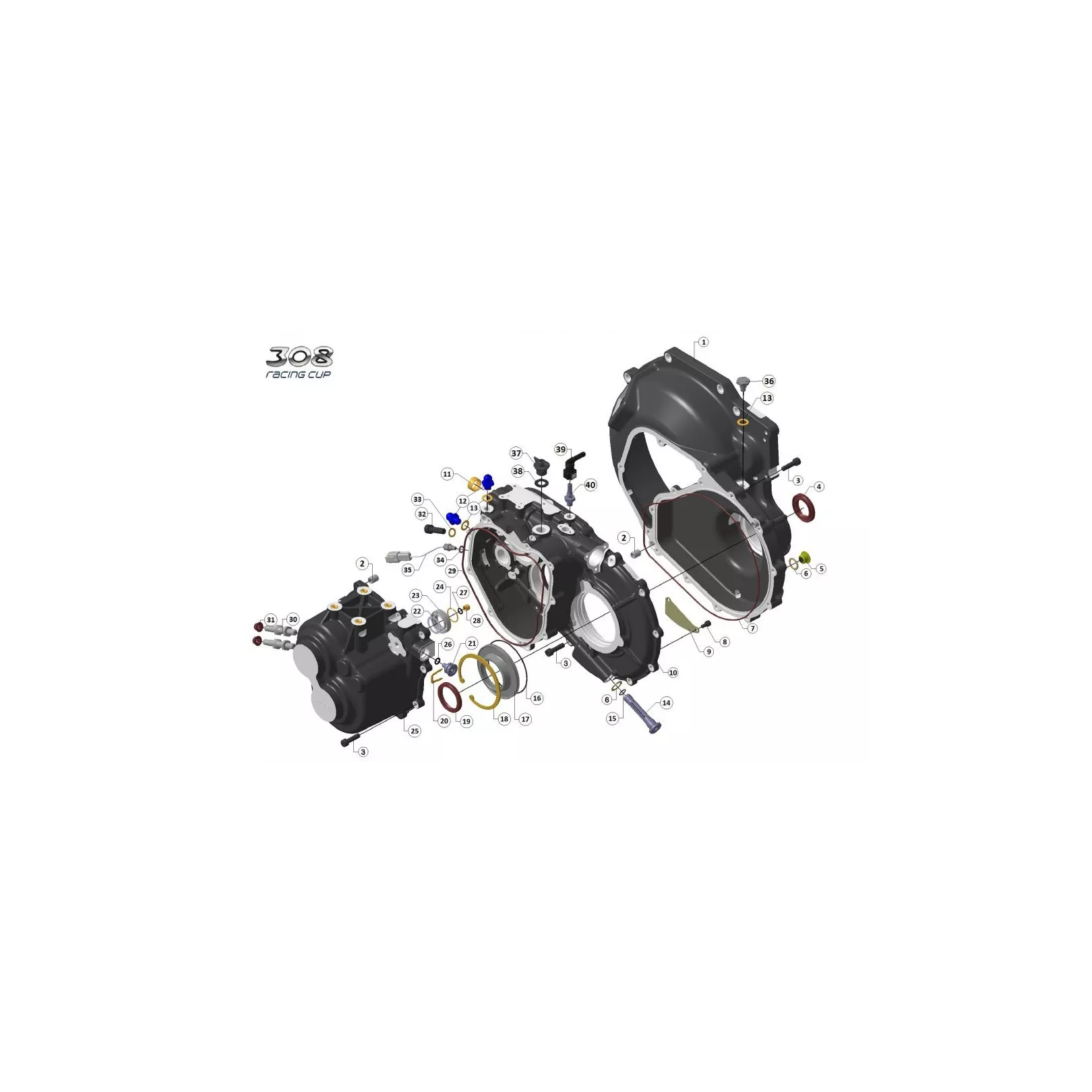 C236 - Gearbox housing